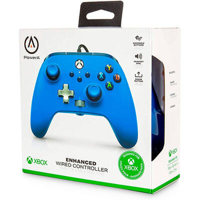Mando Power A Enhanced Azul ( XBOX - One/PC/Xbox Series X) Mando Power A Enhanced Azul ( XBOX - One/PC/Xbox Series X)